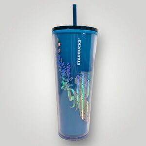 Starbucks 2021 Mermaid Color Changing 24oz Cold Cup Tumbler!